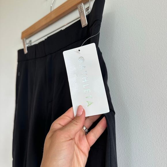 Athleta Tribeca Utility Crop Pant Black 10 NWT - Picture 4 of 11